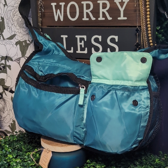 thirty-one Handbags - Mint & Teal Explorista Retired Stroller Bag By Thirty-one